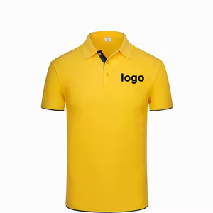 T-shirt en jersey 100 % coton pour homme, grande taille, col uni, anti-plis, respirant, décontracté, manches courtes, mode estivale - Product Image 4