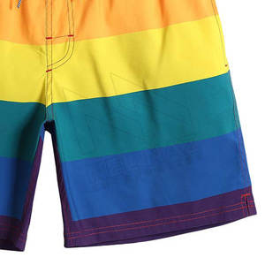 Short décontracté d'extérieur de haute qualité pour hommes Design mince respirant avec cordon de serrage Short de plage écologique - Product Image 6