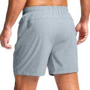 กางเกงขาสั้นผู้ชายกางเกงขาสั้นออกกำลังกายผ้าฝ้ายสำหรับผู้ชายกางเกงขาสั้นออกกำลังกายผ้าฝ้ายสำหรับไลฟ์สไตล์แอคทีฟดีไซน์ทันสมัยสวมใส่สบายมีลวดลายผ้านุ่ม - Product Image 2