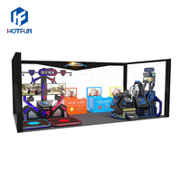 Vaisseau spatial VART OEM 6 places famille 9D VR jeux vr tapis roulant simulateur réalité virtuelle vaisseau spatial 9d Vr cinéma 6 sièges
