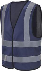 Venta al por mayor de chaleco de seguridad con correas ajustables e impresión de logotipo OEM directo del fabricante - Product Image 2