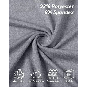 2025 personnalisé 1/4 quart fermeture éclair pull été Polyester polaire demi-fermeture éclair sweat grande taille séchage rapide lavé respirant imprimé - Product Image 2