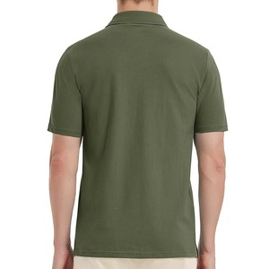 Polo pour homme en coton 100% - Vente flash décontractée 2026 - Couleur contrastée - Polo en gros - Respirant - Product Image 5
