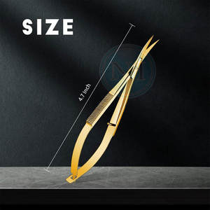 Tijeras de Tenotomía Westcott de Acero Inoxidable, Tijeras Quirúrgicas Curvas para Corte Manual, Uso Hospitalario, Calidad Premium - Product Image 2