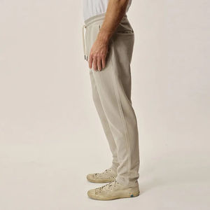 Ensemble de survêtement décontracté pour homme 2025, uni, doux, séchage rapide, tissu 100% coton pour la salle de sport, l'exercice, le jogging, la course à pied, le quotidien, l'activité - Product Image 6