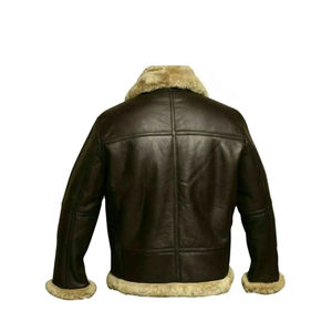 Chaquetas de cuero de invierno de alta calidad para hombre, cuello levantado, logotipo frontal, impermeable, ecológico, logotipo personalizado, servicio OEM, superventas - Product Image 4