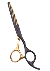 Arc-en-ciel 6 pouces Double face amincissement cisailles Double dents cisailles double lame mélange texturisant coupe de cheveux amincissant ciseaux - Product Image 3