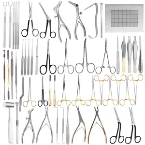 Gunter Nasal Instruments Set 53 Pcs Medical Nose Surgery ENT Plastic Major Gubisch Rhinoplasty Septoplasty Surgical Instruments