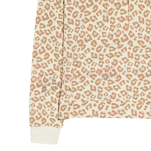Sweats à capuche décontractés en coton et polyester coupe ajustée pour femmes avec logo avant pour la vente en ligne automne/hiver - Product Image 4