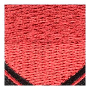 แผ่นปักรูปหัวใจสีแดงแบบปักด้วยผ้าทอลายมงกุฎสีทองแผ่นติดกาวสำหรับปักขอบเมอร์โรว์สำหรับหมวกและผ้า - Product Image 4