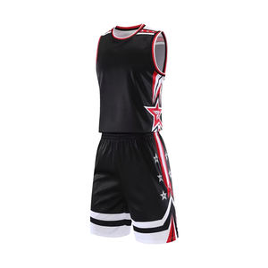 Uniforme de baloncesto para hombre, ropa deportiva transpirable para entrenar y correr, diseño ajustado personalizado, venta al por mayor - Product Image 1
