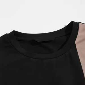 Wholesale OEM Cotton Crewneck <b>TShirts</b> | Mens Drop Shoulder Streetwear Style/Stock. - Product Image 4