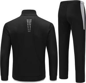 SUDADERO de algodón 100%, conjunto ligero con capucha, cierre de cordón, invierno, ecológico, lavado a la piedra, estampado de diamantes de imitación adornados - Product Image 2