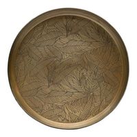 Objet artisanal en laiton pour rituels Pooja Thal, couleur laiton poli, article de luxe pour cadeaux, décorez votre mandir avec ce beau tha