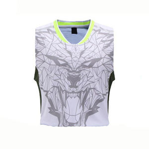 Conjunto de Uniforme de Baloncesto Personalizado Directo de Fábrica, Jersey Reversible de Malla, Pantalones Cortos de Secado Rápido, Transpirables, Tallas Grandes, con Estampado Técnico - Product Image 4