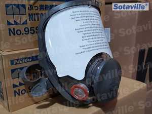 Masque facial complet respiratoire en silicone réutilisable 3M 6800, ajustement confortable, design léger, compatible gaz/vapeur, particules - Product Image 3