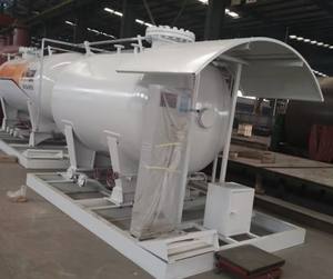 Station de remplissage de GPL de 5 m³ (5000 litres) sur skid, best-seller, en promotion - Product Image 1