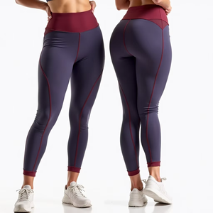 Mallas deportivas sin costuras para mujer, pantalones de Yoga de cintura alta, mallas deportivas para gimnasio, levantamiento de glúteos, entrenamiento elástico, ropa deportiva para correr - Product Image 5