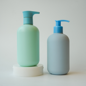 Bomba de botella de plástico HDPE de 300ml, Impresión de transferencia de calor, colores personalizados para el cuidado del cabello, champú, acondicionador, limpiador Facial - Product Image 4