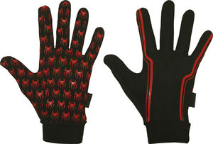 Gants de football rugby personnalisés de haute qualité en cuir avec logo imprimé Gants de sport respirants de taille et de couleur personnalisées - Product Image 3