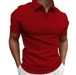 Golf en molleton solide de logo personnalisé de haute qualité pour les golfeurs de t-shirt blanc uni décontracté léger 100% coton hommes pour les chemises - Product Image 6