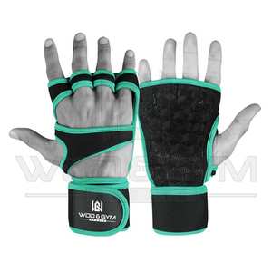 Gants d'haltérophilie respirants de haute qualité avec dragonne intégrée pour l'entraînement croisé WOD et autres activités de fitness - Product Image 1