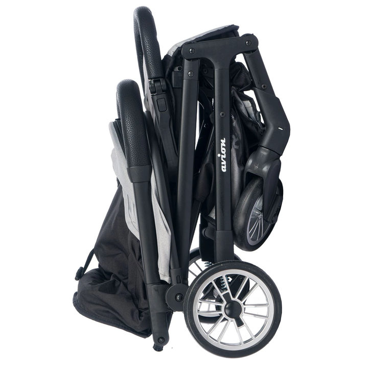 Prava Avion Cabin Size Baby Stroller Smoke