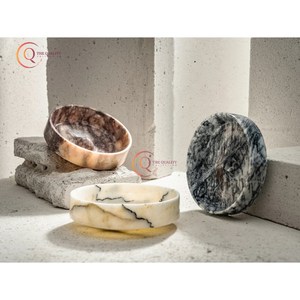 Nuevo diseño, vajilla clásica, cuenco de mármol para servir, decoración del hogar, frutero, boda y Hotel, postre, cuenco japonés para servir, venta superior - Product Image 3