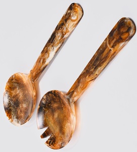 ช้อนเรซินทำด้วยมือแบบพรีเมี่ยมที่มีการออกแบบงานฝีมือที่หรูหราสำหรับการผสมบริการส่งคืนของขวัญในห้องครัวที่บ้าน - Product Image 2