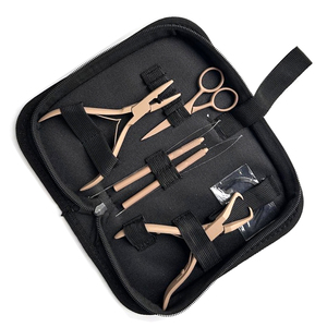 Kit de herramientas de alicates de extensión de cabello de material de acero inoxidable Kit de alicates de extensión de cabello de diseño recién llegado - Product Image 3