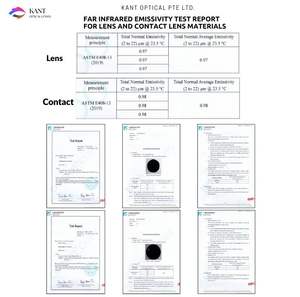 Lentes de Diseño Asférico con Protección UV400 y Bloqueo de Luz Azul Hechas en Taiwán, Tecnología de Infrarrojos Medios para Gafas de Visión Única - Product Image 6