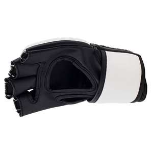 Gants de boxe MMA en cuir personnalisés, demi-doigts, entraînement unisexe, toutes tailles, sparring, grappling, mitaines, arts martiaux, sports, kickboxing - Product Image 4