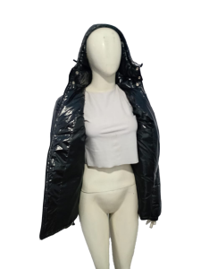 Chaqueta de Motociclista para Hombre, Estilo Vaquero, Recubierta, de Alta Calidad, Transpirable, Corte Ajustado, Cuello Alto, Logotipo Frontal, Poliéster/Algodón - Product Image 5