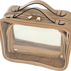 Canvas Cosmetic Make Up Case Bag For Ladies Environmentally Friendly Cosmetic Bag OEM Custom Bag For Women - Product Image 3