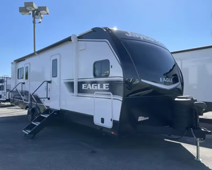 Wholesale Used 2024 2025 Jaycoo Eagle Aluminum Lightweight RVs HT 274FKDS 34ft Travel Trailer 2 Person Capacity Ready - Product Image 1