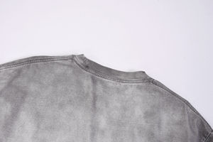 Camiseta Personalizada Lavada al por Mayor, Camiseta Vintage Lisa, Camiseta Gráfica para Hombre, Camiseta Extra Grande de Hip Hop, 100% Algodón, Camiseta Gruesa Lavada al Ácido - Product Image 6