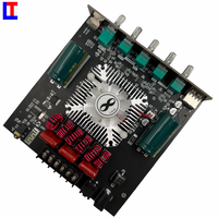 Services d'ingénierie inverse de carte de circuit imprimé (PCB) et de carte de circuit imprimé assemblée (PCBA) pour barre de son Dab Audio, fabrication clé en main de PCBA, carte de circuit imprimé d'amplificateur 5V/12V 1