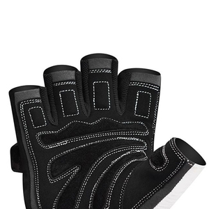 Gants d'haltérophilie avec logo personnalisé professionnel pour hommes Gants de fitness en cuir fabriqués en usine avec un nouveau design - Product Image 5