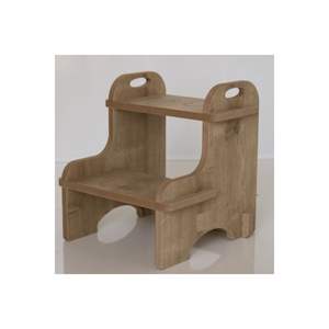 Taburete de Madera para Niños con Escalera Desmontable para Baño y Orinal, para Uso en Baño/Inodoro - Product Image 2
