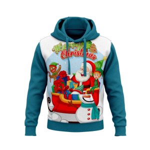 Sudadera con Capucha Verde y Blanca para Hombre, 100% Algodón, Logotipo Personalizado, Hombros Caídos, Sudadera con Capucha Extra Grande, Gruesa y Doble para Hombre - Product Image 6