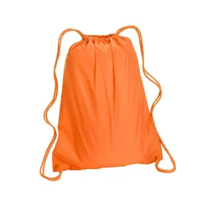 वियतनाम थोक कस्टम लोगो मुद्रित सस्ती कीमत स्पोर्ट ड्रॉस्ट्रिंग बैग पैकिंग पर्यावरण संरक्षण रंग हैंडल