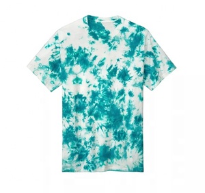 เสื้อยืดแขนสั้นมัดย้อมสำหรับผู้ชายเสื้อยืดคอตตอน unisex ออกแบบได้ตามที่ต้องการ - Product Image 5