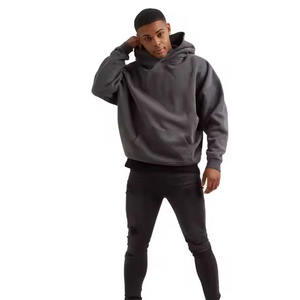 Jersey informal OEM para hombre, sudaderas con capucha de invierno, poliéster/algodón de alta calidad, teñido liso, diseño de su propio logotipo, logotipo serigrafiado - Product Image 5