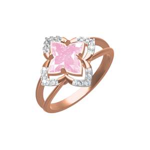 Anillos de diamantes de corte brillante redondos cultivados en laboratorio de oro de 10K, 14K, 18K, certificado IGI, estilo bohemio, chapado en rodio para mujer - Product Image 1