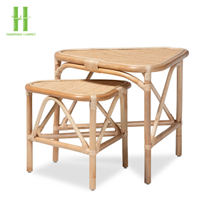 Table à café et à thé en rotin écologique, meilleure qualité, tables naturelles, meubles d'intérieur artisanaux les moins chers du Vietnam - Product Image 6