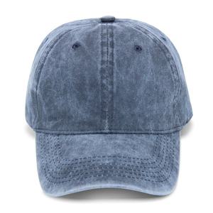 หมวกเบสบอลผ้ายีนส์ฟอกสีวินเทจแฟชั่นสตรีท - Product Image 1