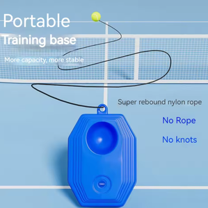 Yellow Rubber Tennis <b>Balls</b> with Rope High <b>Bounce</b> Training Sports <b>Ball</b> for Practice Competition Pet Play - Product Image 4
