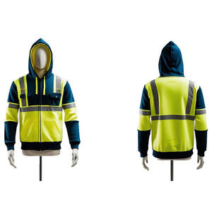 Pull-over personnalisé Sweat-shirt à capuche Vêtements de travail pour hommes Couleur solide Vestes et sweatshirts à capuche pour hommes - Product Image 1