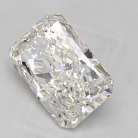 Diamant en vrac taille Radiant 8,07 carats, clarté VS1, couleur G, certifié IGI, CVD, pour bagues de fiançailles et bijoux fins