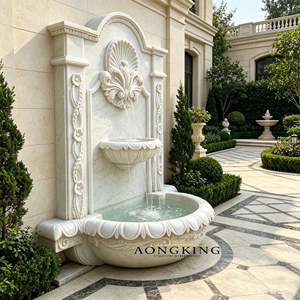 Conception de <span class=keywords><strong>fontaine</strong></span> de cascade de mur de jardin d'intérieur et d'extérieur sculptée à la main à <span class=keywords><strong>vendre</strong></span> au prix de gros - Product Image 2